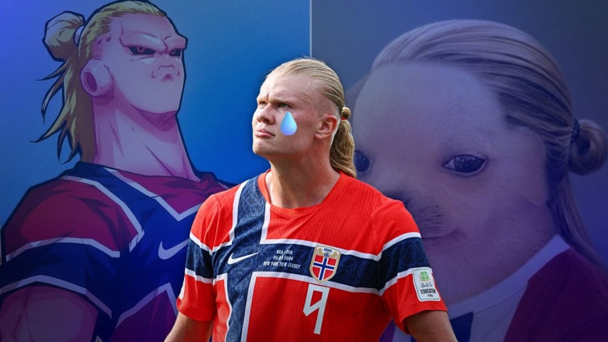 Los memes más divertidos sobre la eliminación de Noruega y Haaland