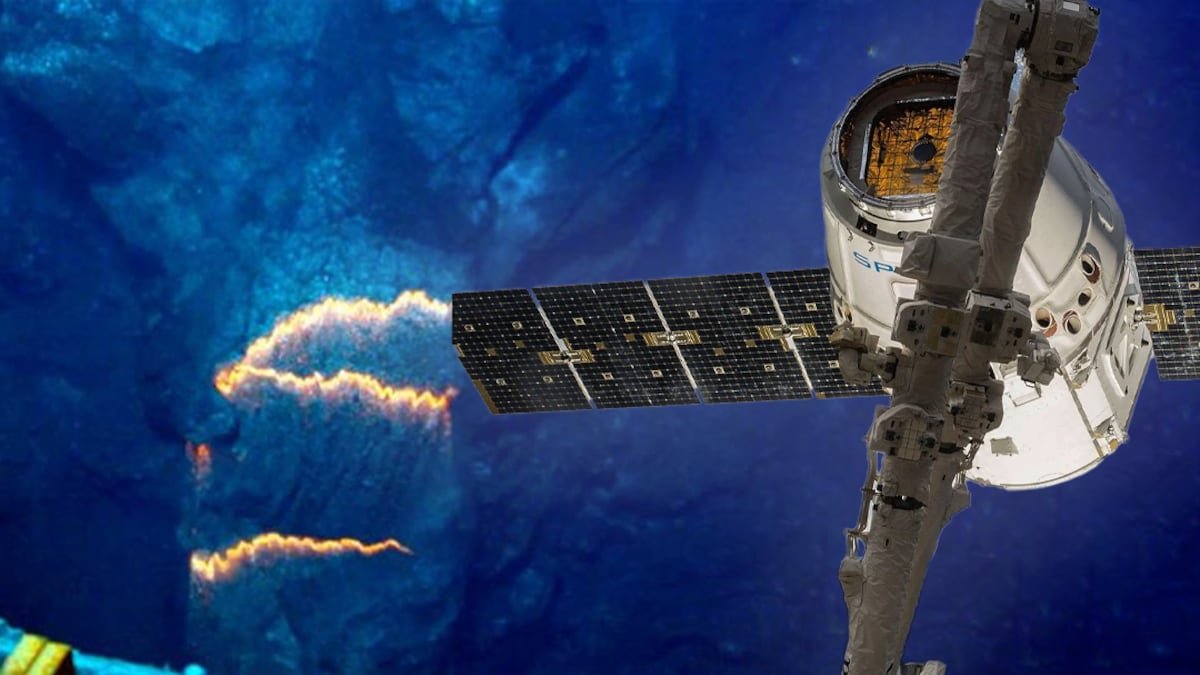 Satélites de la NASA revelan erupción submarina en el mar de Bismarck