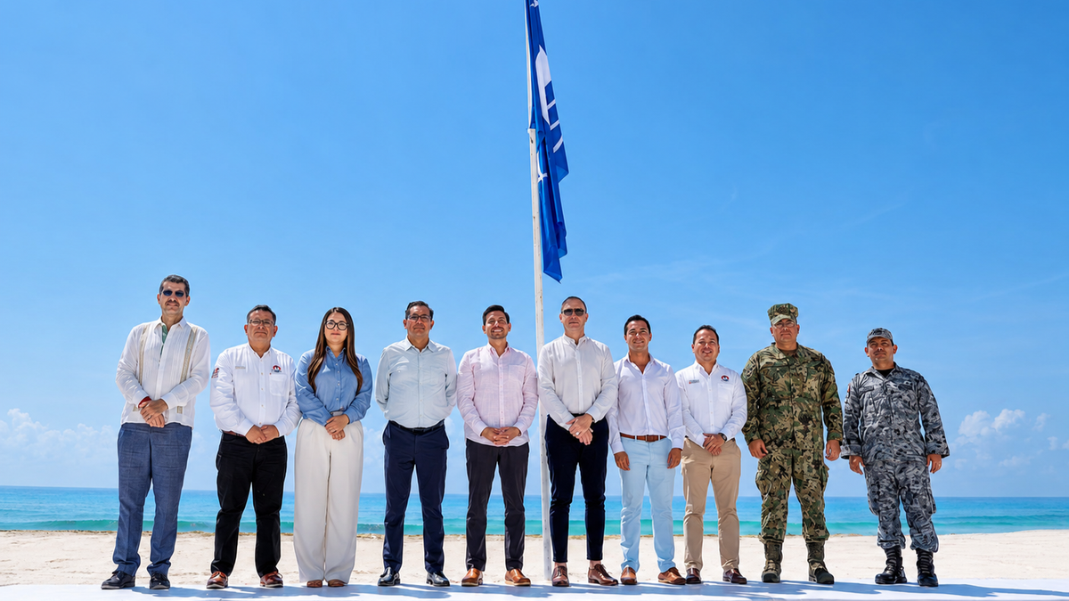 Cancún destaca con 53 certificaciones Blue Flag en sus playas