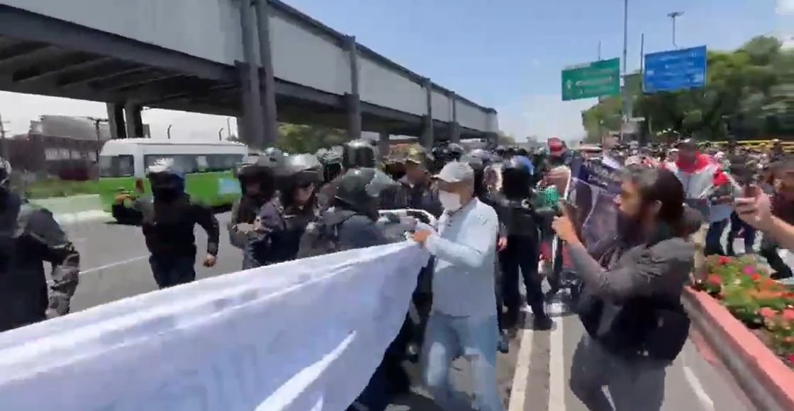 Madres buscadoras denuncian agresiones en protesta contra la SSC