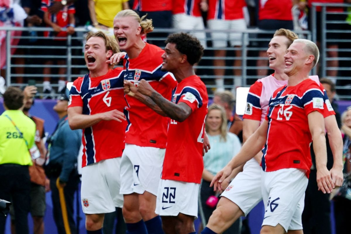 Haaland lidera a Noruega y elimina a Brasil en octavos del Mundial