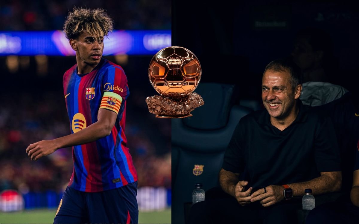 Flick respalda a Lamine Yamal en su camino al Balón de Oro