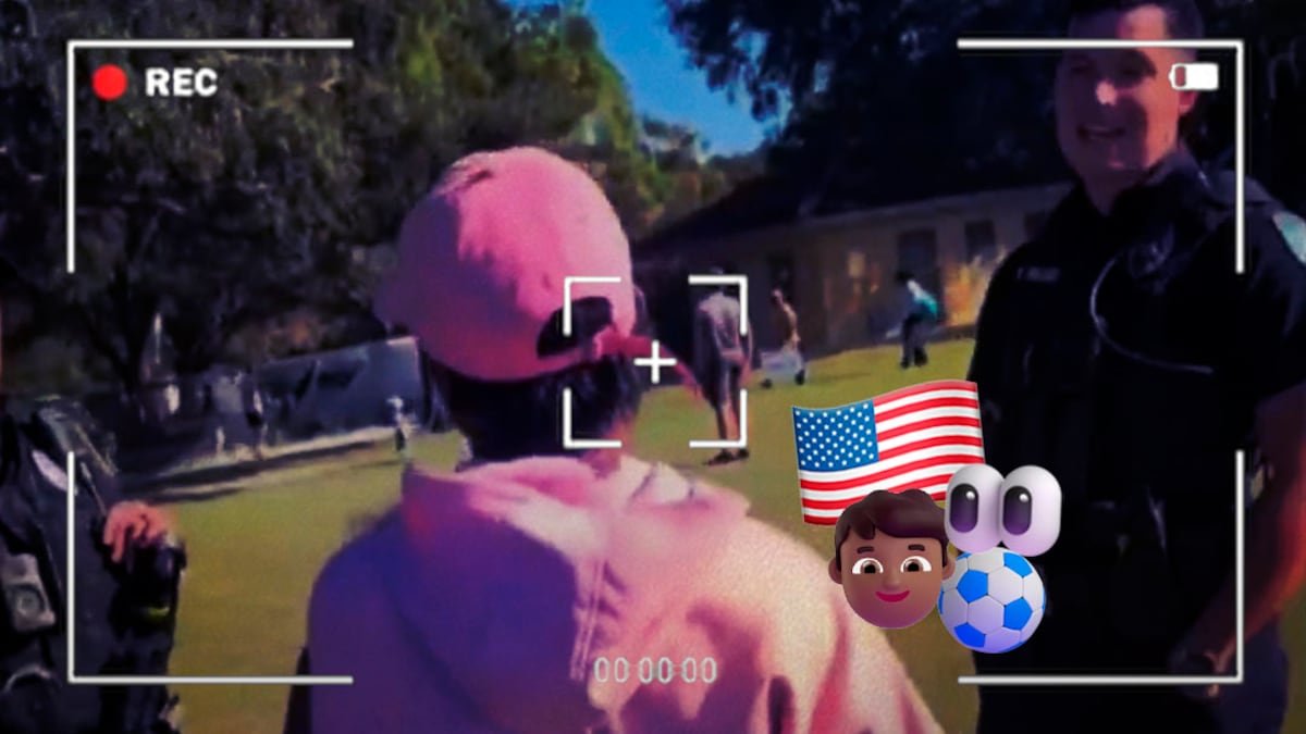 Policía en Estados Unidos expulsa a niño por jugar fútbol demasiado bien